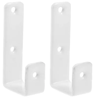 Imagen del producto de Solidchoice: Ganchos para escalera - Duraderos - Recubrimiento de PVC - Agarre antideslizante - Robustos - Protección de superficies de muebles - Ganchos para escalera