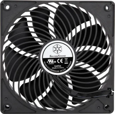 Produktbild von Silverstone Air Penetrator 120i PRO, Luftkühlung, 12 cm, 2000 RPM, Schwarz