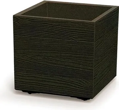 Produktbild von Blumentopf Prosperplast MADERA SQUARE eco Holz 38,5 cm Kaffee