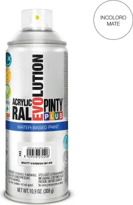 Image de Vernis Mat Aérosol Pintyplus Vernis Mat Acrylique à L'eau - Pinty Plus