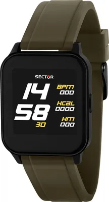 Produktbild von Sector Armbanduhr Herren Analog-Digital Silikon Sport Uhr grün USE51550001