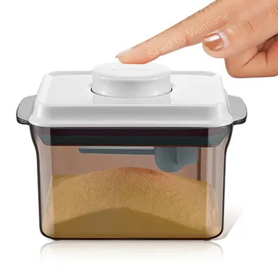 Produktbild von Nocsm Milchpulverspender.Versiegelter PulverbehäLter Tragbare Milchpulver-Aufbewahrungsbox FüR Lebensmittel. FeuchtigkeitsbestäNdige Versiegelung Zur Aufbewahrung Von Milchpulver Und Lebensmittel. – B
