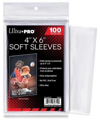 Produktbild von Ultra Pro - Soft Sleeves 4" x 6" (100)