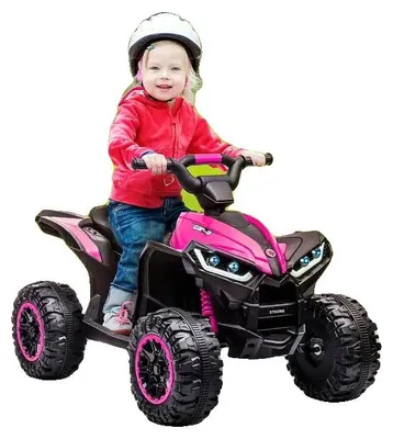 Produktbild von Kinder Elektro-Quad, zwei Geschwindigkeitsstufen, breite Räder, T1005-01-08609