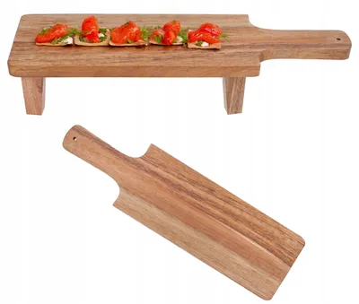 Zdjęcie produktu dla Taca DESKA DO SERWOWANIA na przekąski sery wędliny owoce przystawki 38 cm