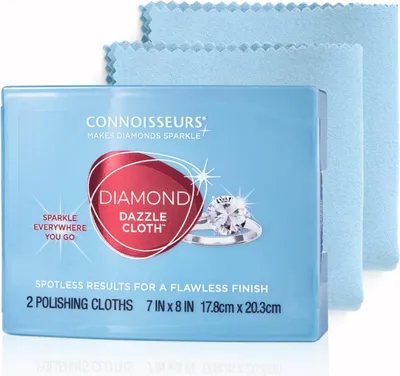 Image de Éponge Micro-Mousselin Connoisseurs Ultrasoft Dazzle pour Diamants et Pierres