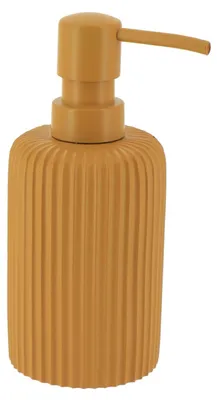 Produktbild von Tendance Seifenspender 101 - senfgelb - gerippt - PS - 7 x 17 cm