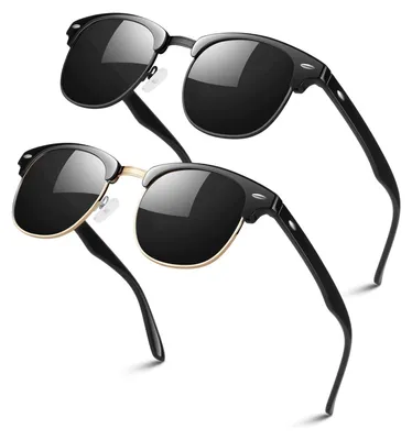 Produktbild von Sonnenbrille im Retro-Stil – uni – polarisiert