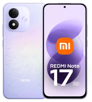 Produktbild von Xiaomi REDMI Note 17 5G Dual SIM 256GB 6GB RAM 6,99' AMOLED 120Hz – Himmelsviolett (EU)