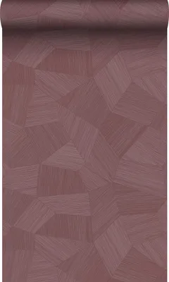 Productafbeelding van Origin Wallcoverings behang grafisch 3D motief mauve taupe 0.53 x 10.05 m