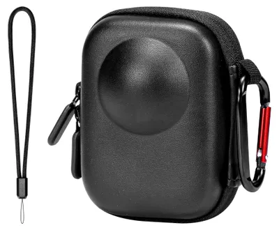 Produktbild von Tasche für DJI OSMO 360 Zubehör, Tragetasche aus Kunstleder, wasserdicht in Schwarz
