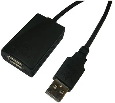 Produktbild von LogiLink USB 2.0 Verlängerungskabel 15m akt. Repeater schwa