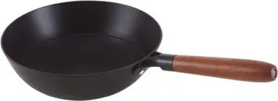 Produktbild von BEKA Mandala, Rund, Wok-/Bratpfanne, Schwarz, Keramik, Eisen, Holz