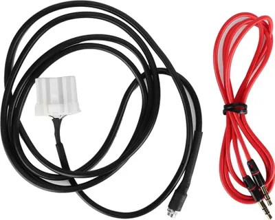 Image de Câble adaptateur AUX pour autoradio 3.5mm femelle pour Mazda 3 6 2006 -2013
