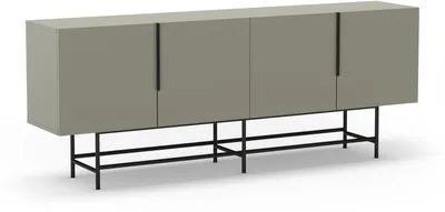 Image de Marckeric - Eldia buffet - Vert - 200 x 40 x 77,9 cm