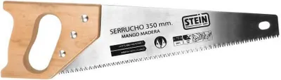 Produktbild von Stein Säge Mit Holzgriff 350 Mm Silber Silber One Size