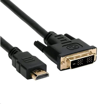 Obrázok produktu pre C-TECH HDMI-DVI kábel, M/M, 1,8 m