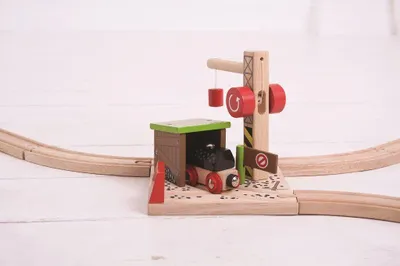 Productafbeelding van Bigjigs Rail: Mijn met kraan