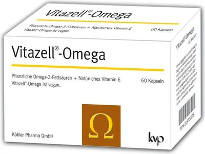 Zdjęcie produktu dla Kapsułki Vitazell Omega, 60 kapsułek