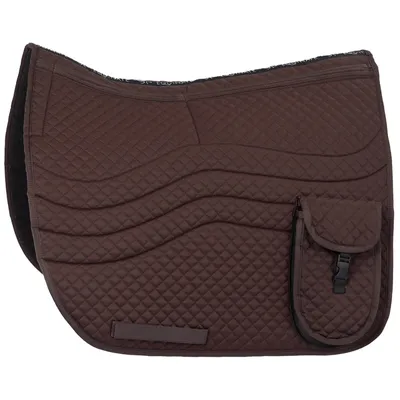 Produktbild von Equinate 2 Zonen Korrektur Schabracke Odessa für Reitpads und Dressursättel S Braun