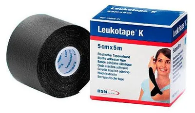 Imagen del producto de Bsn Medical Leukotape K Black 5cmx5m