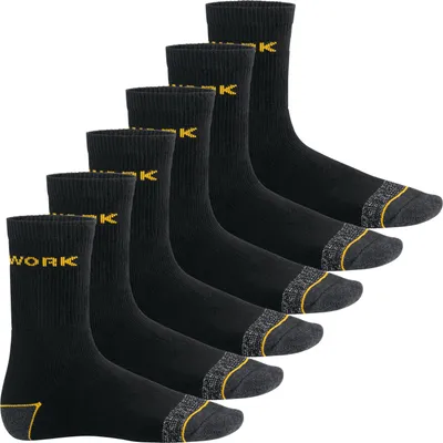 Produktbild von Arbeits- und Freizeitsocken – MT – Herrensocken – (6 Paar) – Schwarz-Gelb