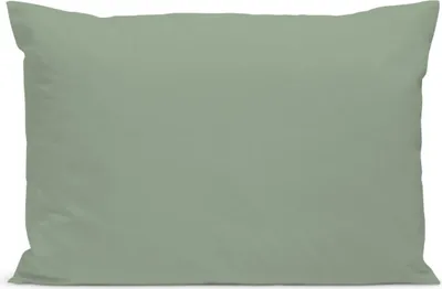 Image de Bleu Calin Taie d'oreiller 100% Percale de coton - Sauge - 50x75cm