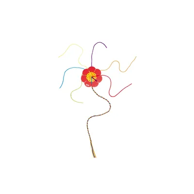 Produktbild von Strickblume, Strickklee, sortiert im Display mit 12Stück