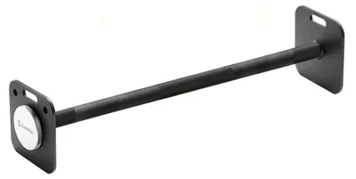 Image de Haltère réglable - Acier - 100 cm - Avec 2 barres de poids de 2 kg