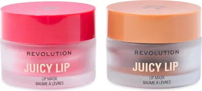Produktbild von Makeup Revolution Juicy Peptide Lip Mask Set: Lippenmasken, 2 x 10 g