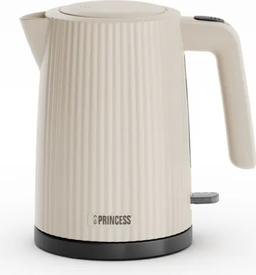 Obrázok produktu pre Princess 01.236048.01.001, 1,7 L, 2200 W, Čierna, Biela, Plast, Indikátor úrovne vody, Zabezpečenie proti prehriatiu