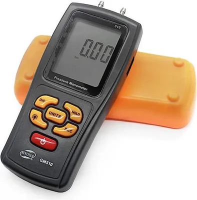 Obrázek produktu pro Diferenční tlakoměr Benetech GM510 - max. 0,1 baru