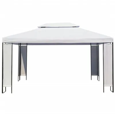 Immagine prodotto di vidaXL Gazebo da giardino bianco 3×4 m