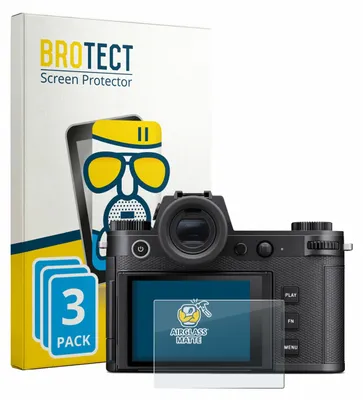 Produktbild von 3x BROTECT Entspiegelungs Schutzglas für Leica SL3-P Schutzfolie Panzer Folie Glas Display Schutz matt