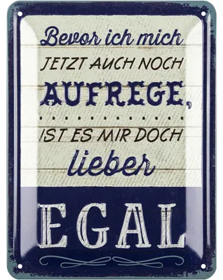 Produktbild von LANOLU Retro Blechschild Sprüche Schild Poster aus Metall mit Zitat, Geschenke Freundinnen, Shabby Deko Deko, vintage Metallschild 15x20cm