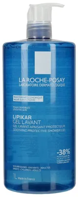 Image de LA ROCHE-POSAY Lipikar Gel Lavant 1 l