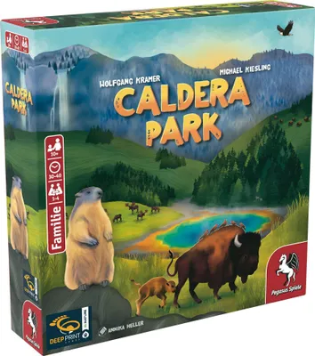 Produktbild von Pegasus Spiele Caldera Park Brettspiel