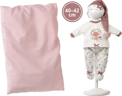 Produktbild von Llorens M738-80 Baby Puppe Outfit NEW BORN Größe 40-42 cm