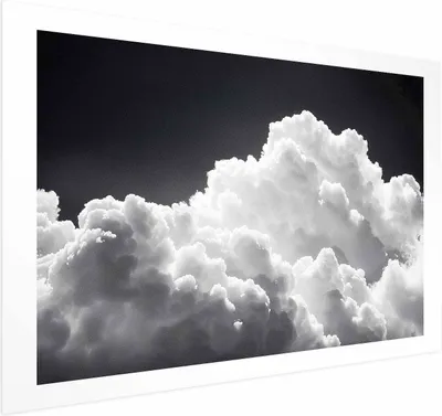 Produktbild von Posterpapier Poster - Discover the Infinite Play of Sunlight – Clouds and Shadows in the Sky 30x21 cm Muster b-H-10042-ao-a