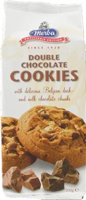 Produktbild von Merba Cookies Double Chocolate 200 g