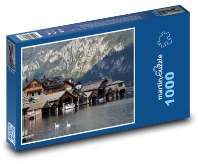 Obrázek produktu pro martinpuzzle - Puzzle 1000 - Jezero Hallstatt, Rakousko