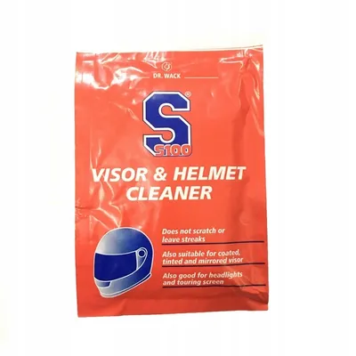 Image de Lingettes S100 pour le nettoyage des visières et des casques