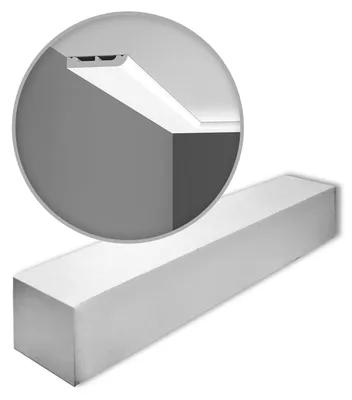 Produktbild von Orac Decor SX183-box AXXENT Sockelleisten 1 Karton SET mit 34 Wandleisten | 68 m