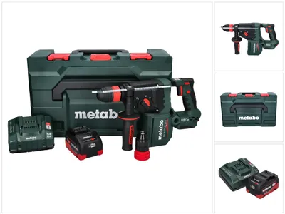 Produktbild von Metabo KH 18 LTX BL 28 Q Akku Bohrhammer 18 V 3 J SDS plus Brushless + 1x Akku 8,0 Ah + Ladegerät + metaBOX