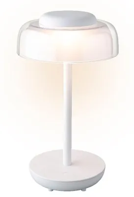 Produktbild von Lumineo LED Tischleuchte, 28 cm Höhe, Farbwechsel kaltweiß/warmweiß, Batteriebetrieben, IP44