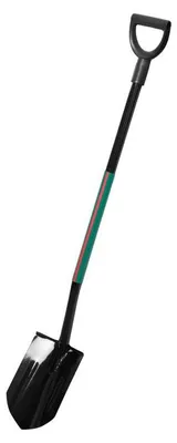 Productafbeelding van Spade Stalco S-47456 puntig metalen handvat