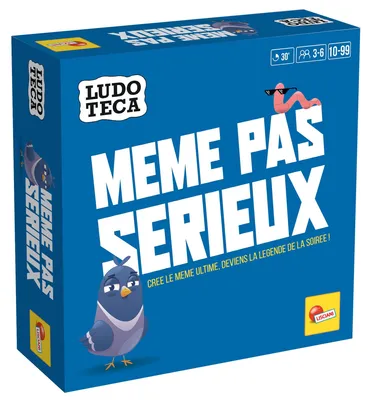 Obrázek produktu pro Pouze pro zábavu – Hravá hra – LUDOTECA – LISCIANIGIOCHI – 3 až 6 hráčů – od 10 let