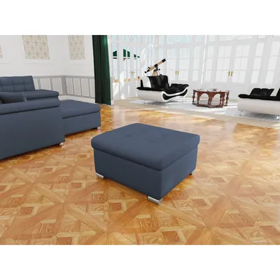 Obrázok produktu pre Taburetka do obývačky NELLI 1 - modrá 2