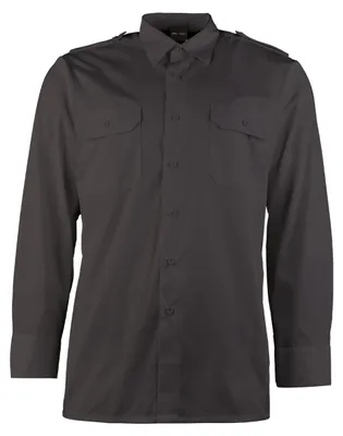 Produktbild von Mil-Tec Uni Hemd-10931002, Schwarz, M EU
