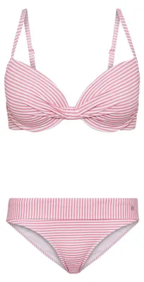 Produktbild von s.Oliver Bügel-Bikini rosé-weiß Größe 42 Cup D